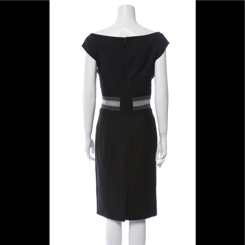 KAREN MILLEN Bateau Neckline Midi Length Dress